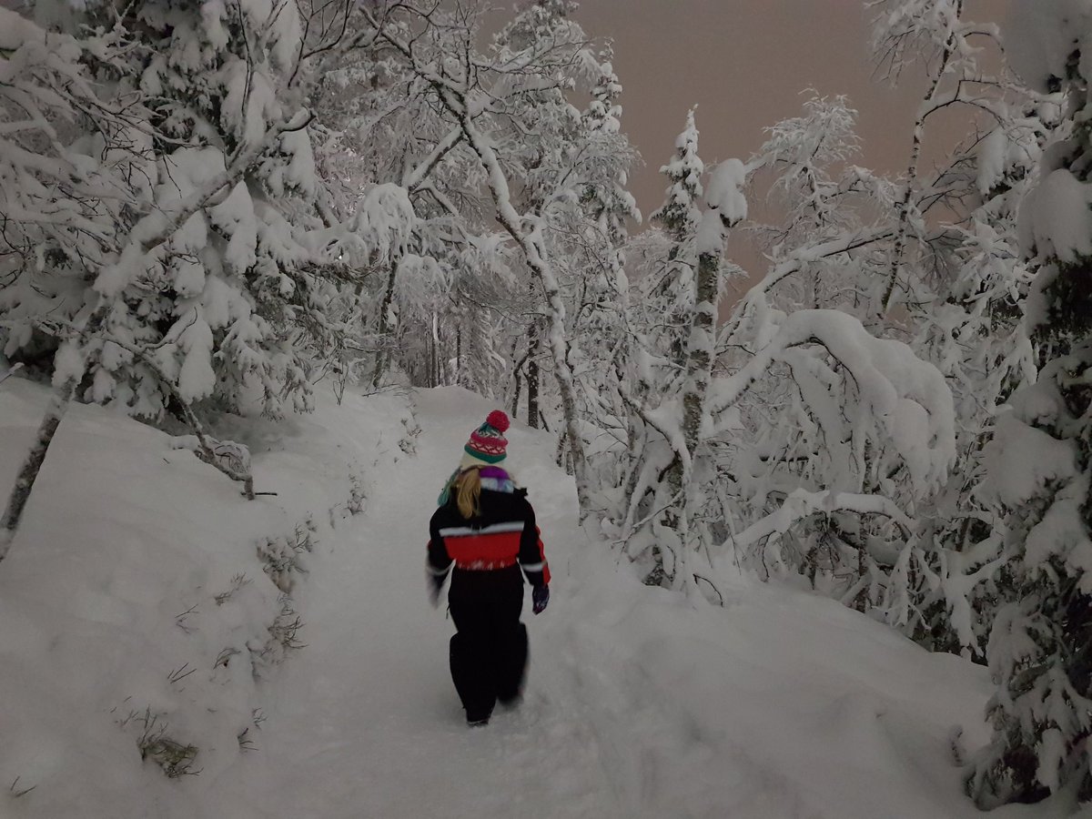 Mummytravels's tweet photo. Busy day doesn't capture the half of it... We had snow mountains to climb, snowmobiling to try (my 6yo rode in style in a heated pod, I revved along joyously. My arms are... tired!) and saw Santa again. Just packing to do in the morning then? Waaah. #ad #santabreak @InghamsSki https://t.co/Arl6XtRBnc