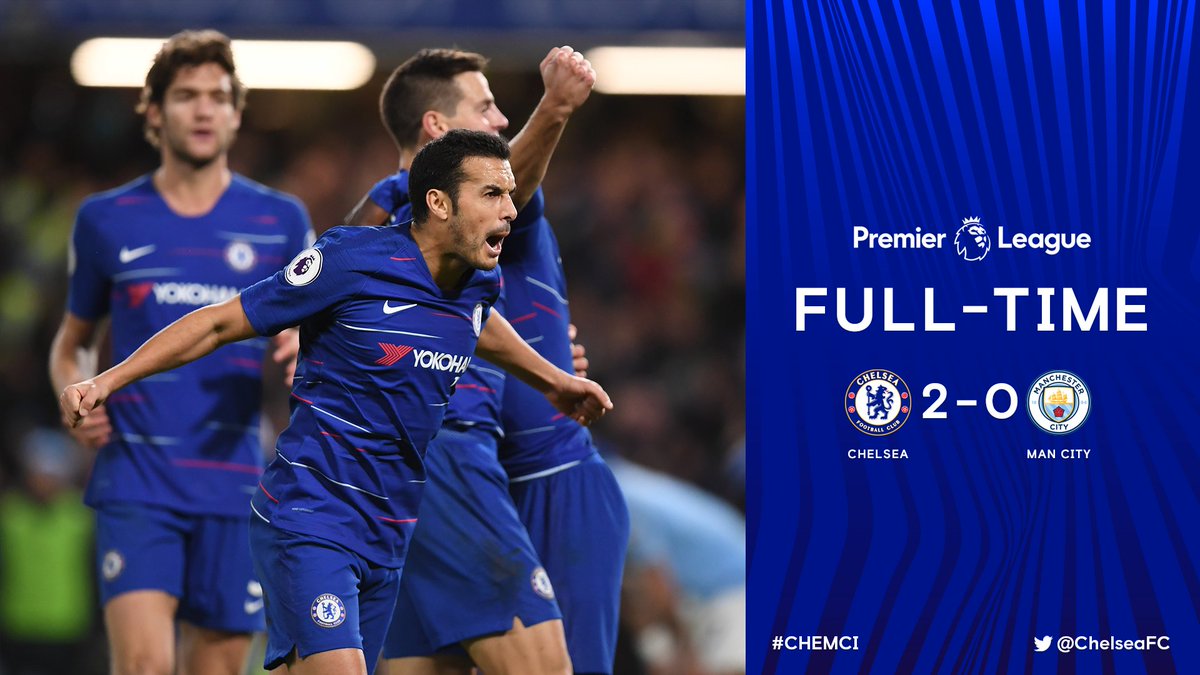 MASSIVE RESULT.

A brilliant day's work for the Blues! 👏 #CHEMCI