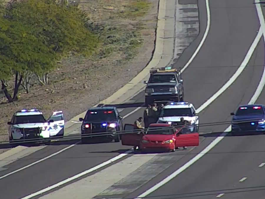 JUST IN A highspeed chase ended at Loop202 and Greenfield after