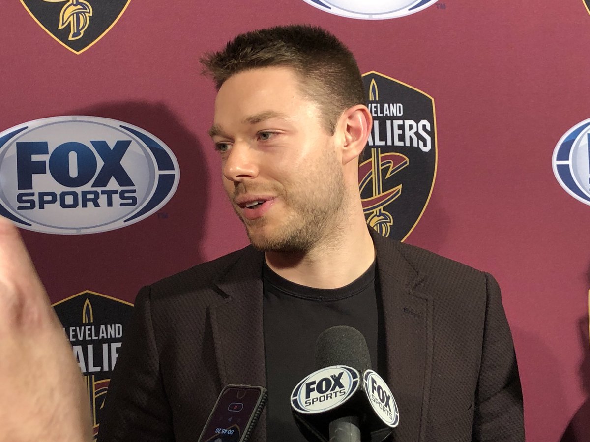 cavs's tweet image. HE’S BACK!

Hear from @matthewdelly on rejoining the Wine &amp;amp; Gold: on.nba.com/2El3EB9

#BeTheFight