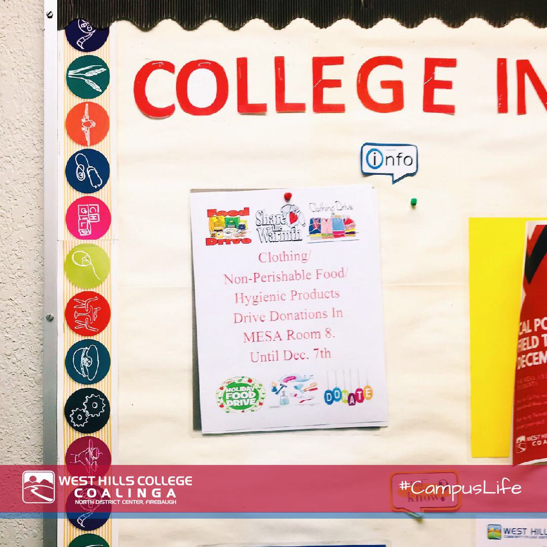 CCFirebaugh's tweet image. Our campus clubs are participating in a Cans &amp;amp; Clothes Drive to donate to a charity and the club with the most donations gets a pizza party! Make sure to donate #CampusLife #AcceptingDonations #FreePizza #NDC