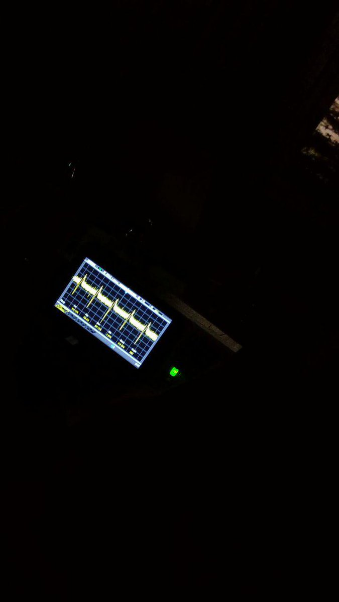 MaxClerkwell's tweet photo. Yeah! Just build our first functional #ECG at the @Cross4Health #hackathon in @bochum_de
Great job form my team! @MarieO_Unicorn @tabeatheunicorn @Sickeroni @drvannacut and @odinthenerd
be prepared for #heartbean https://t.co/Q9gtIlUzRA