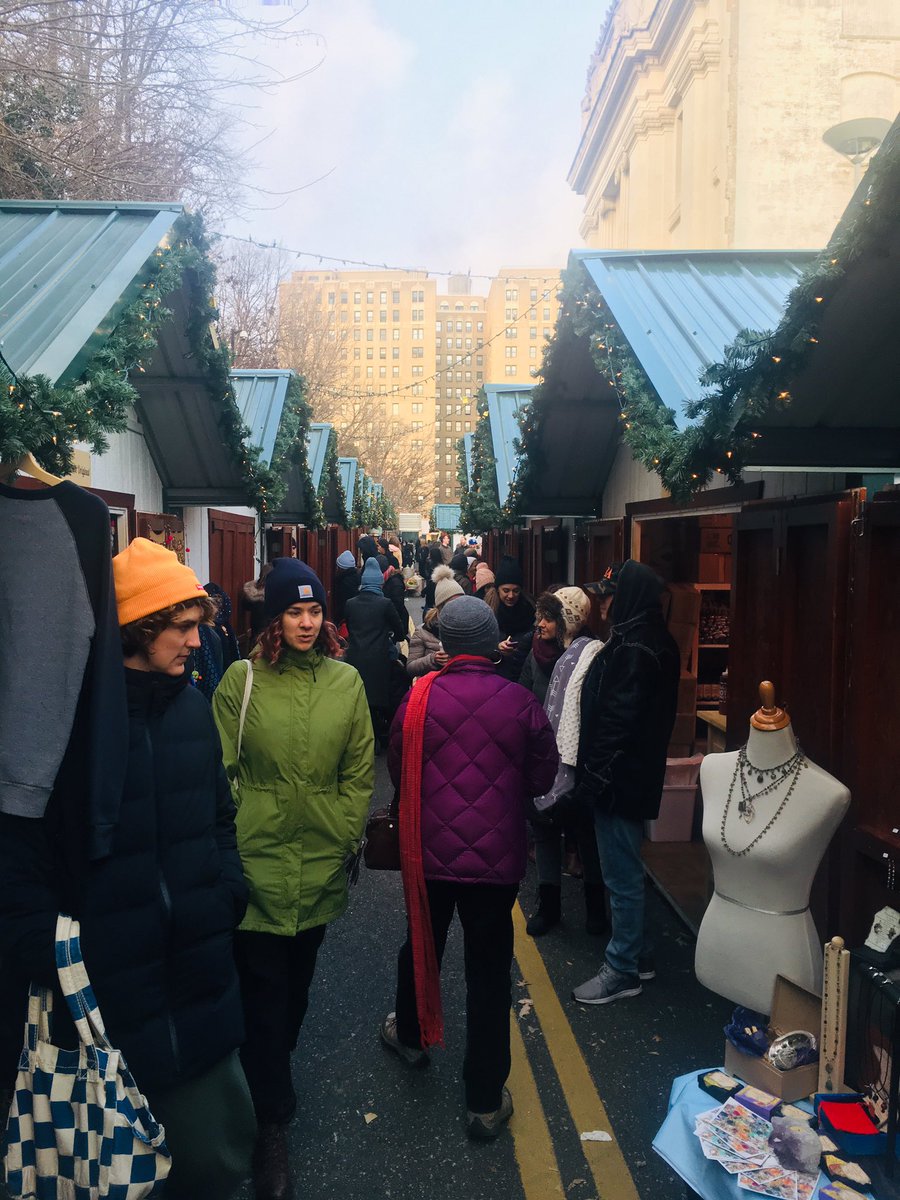 LivePoultry's tweet photo. Winterfest Holiday Market at the Brooklyn Museum is open today until 8 and Sunday til 6. Come on over and shop from some awesome vendors! We are booth #13 https://t.co/RE6z9Z32IQ
