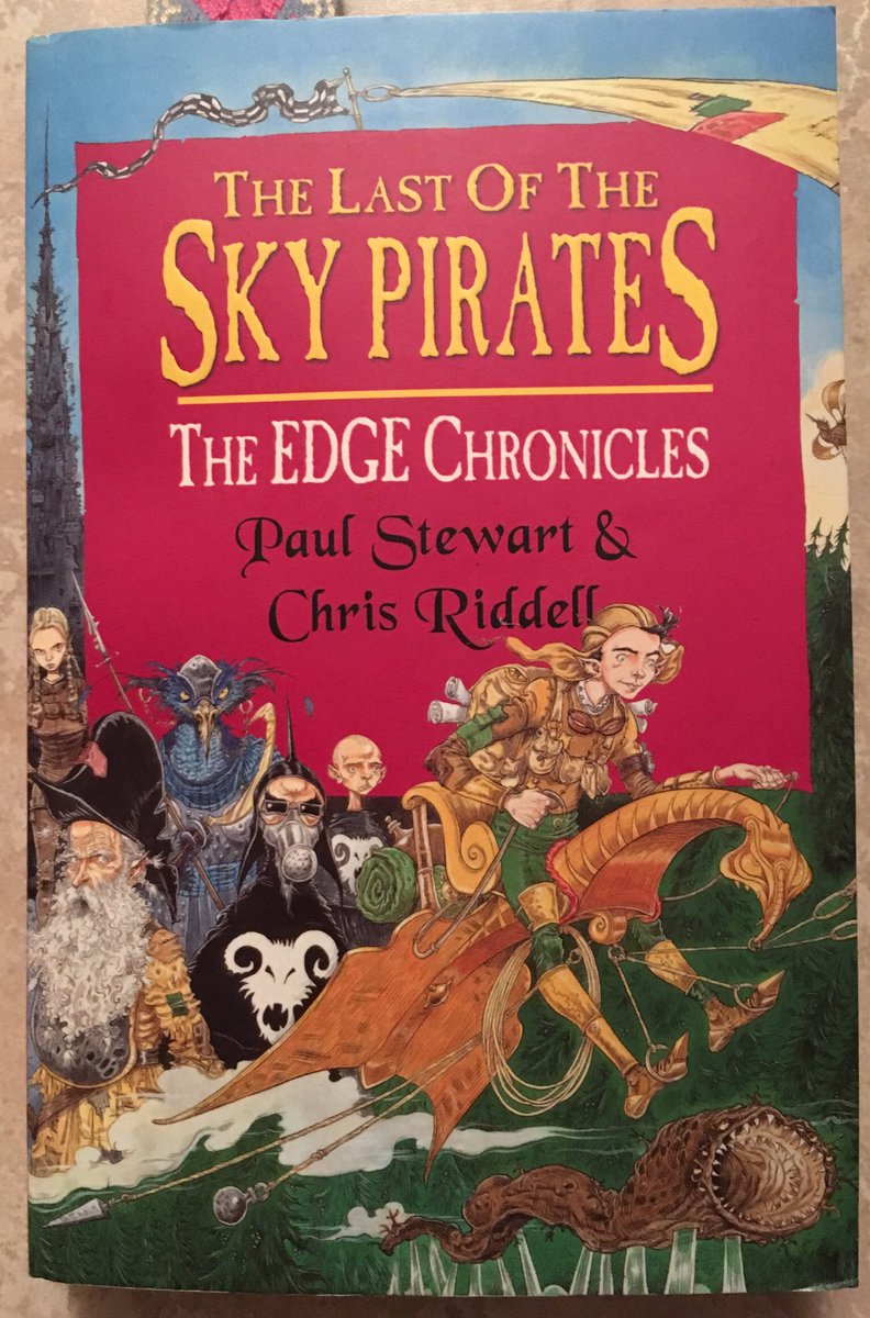 DavidKButlerUoA's tweet photo. #read2018
The Last of the Sky Pirates, by Paul Stewart and Chris Riddell. First in the Rook sequence of the Edge Chronicles.
In a world radically changed, we follow Rook’s journey as he trains to become a Librarian Knight. Perhaps my favourite Edge book so far. https://t.co/4orndve0S6