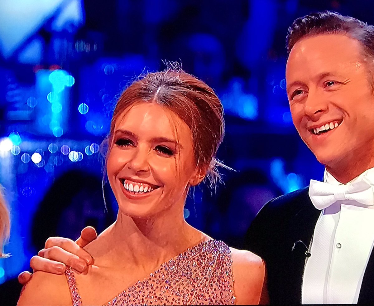 SarahArpels's tweet photo. Love these two! No doubt you’ll twirl your way to the finals! 😁 @bbcstrictly @keviclifton #strictly2018 #staceyandkevin https://t.co/FwBJBus3Ox