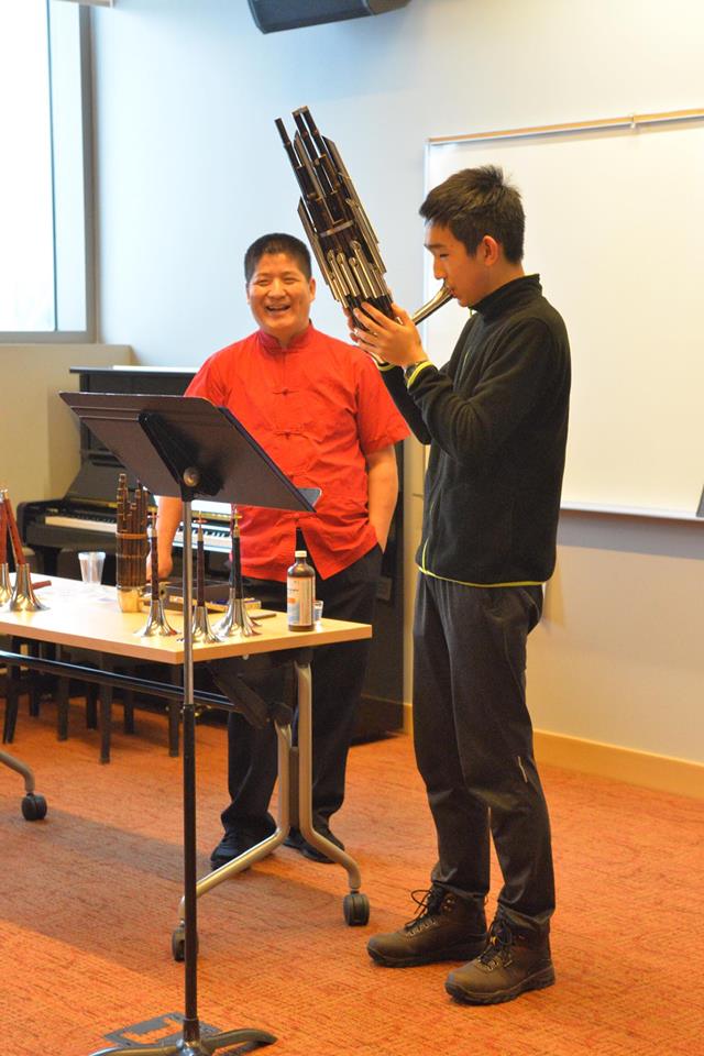 ChineseMusicYYC's tweet photo. A few pics from last week's suona and sheng workshop. A big thanks once again to Zhongxi Wu and the BC Chinese Music Association for helping make this happen! https://t.co/SwcLqd3V1b