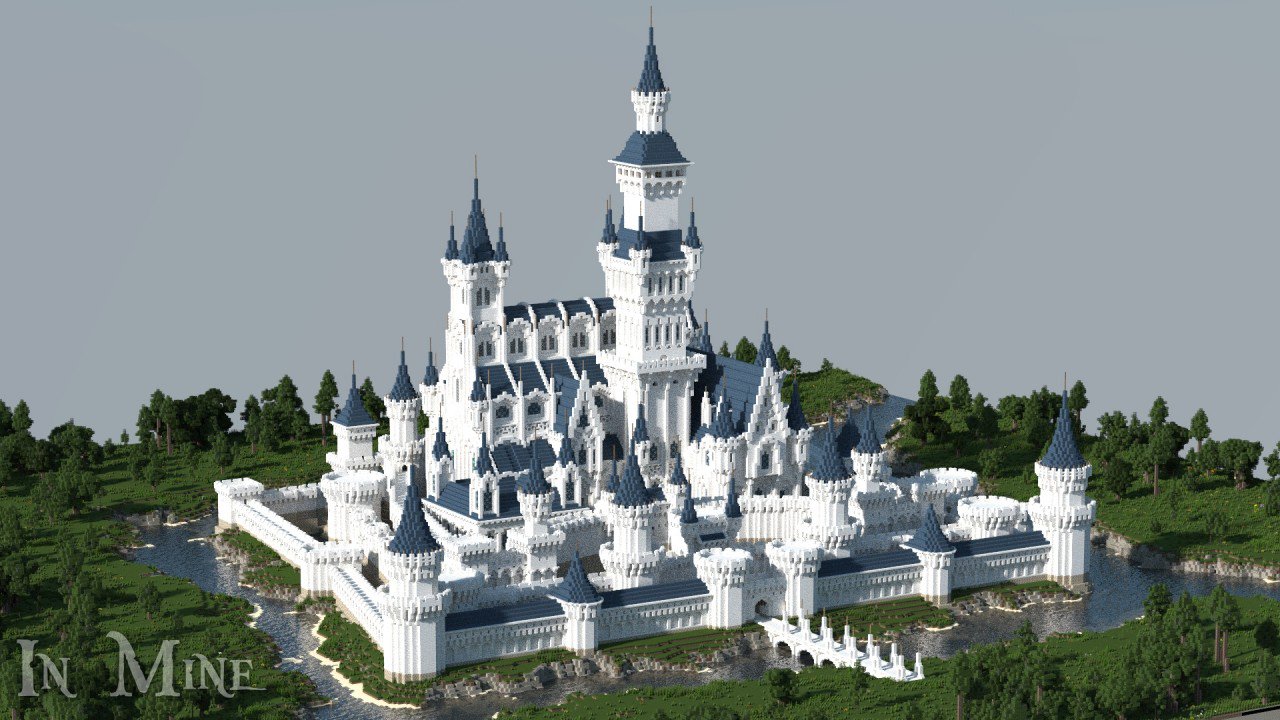 fantasy castle minecraft