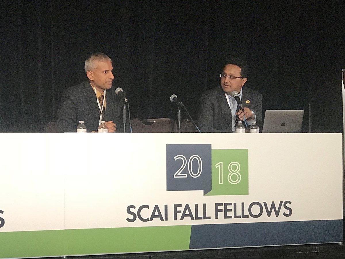 Great career advice with @sahilparikhmd #SCAIFIT18 #SCAIFellows