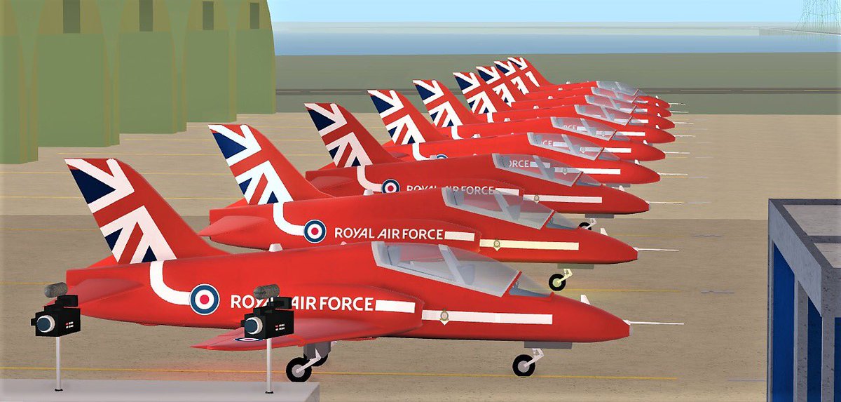 Virtual Roblox Red Arrows On Twitter Massive Updates Today We Re Hugely Excited To Announce That We Have New Flight Suits Updates And New Animations On Our Hawks Including Landing Gear And Smoke - roblox gear that makes you fly