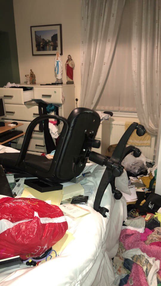 My parents house was burgled today while we were at the football. They took an HP laptop, a set of Mont Blanc pens, credit cards and bottles of perfume that were meant to be Christmas presents. If you’re in the Motherwell area and offered any of these please contact the police.