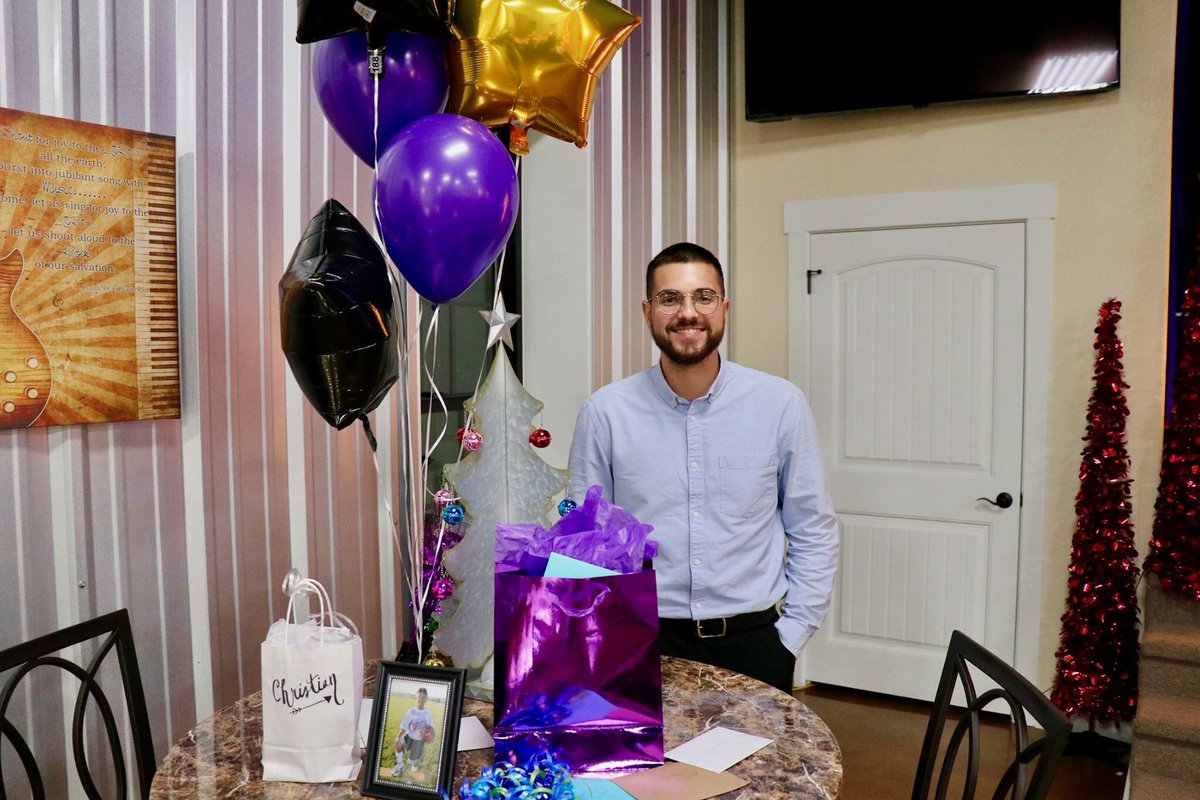 PDStroud's tweet photo. He did it!  So proud of our oldest son, @CthatguyS!  His hard work and perseverance paid off as he graduated from @sagu with a BA in Church Leadership. https://t.co/td5fgtr0EL