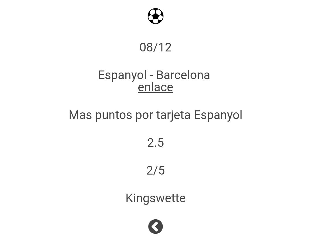 kingswette's tweet photo. Nos llevamos el stake alto de la jornada y la cuota más alta ✔️✔️ https://t.co/yGhpwQManz