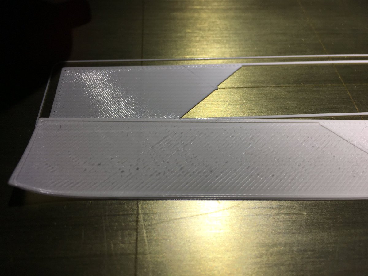 eltoozero's tweet photo. The Prusa_200u “badgy” print is a great troubleshooting tool! ⁦@Prusa3D⁩ Too low Live-Z will cause “furry” surface artifacts. https://t.co/eAszk03BpG
