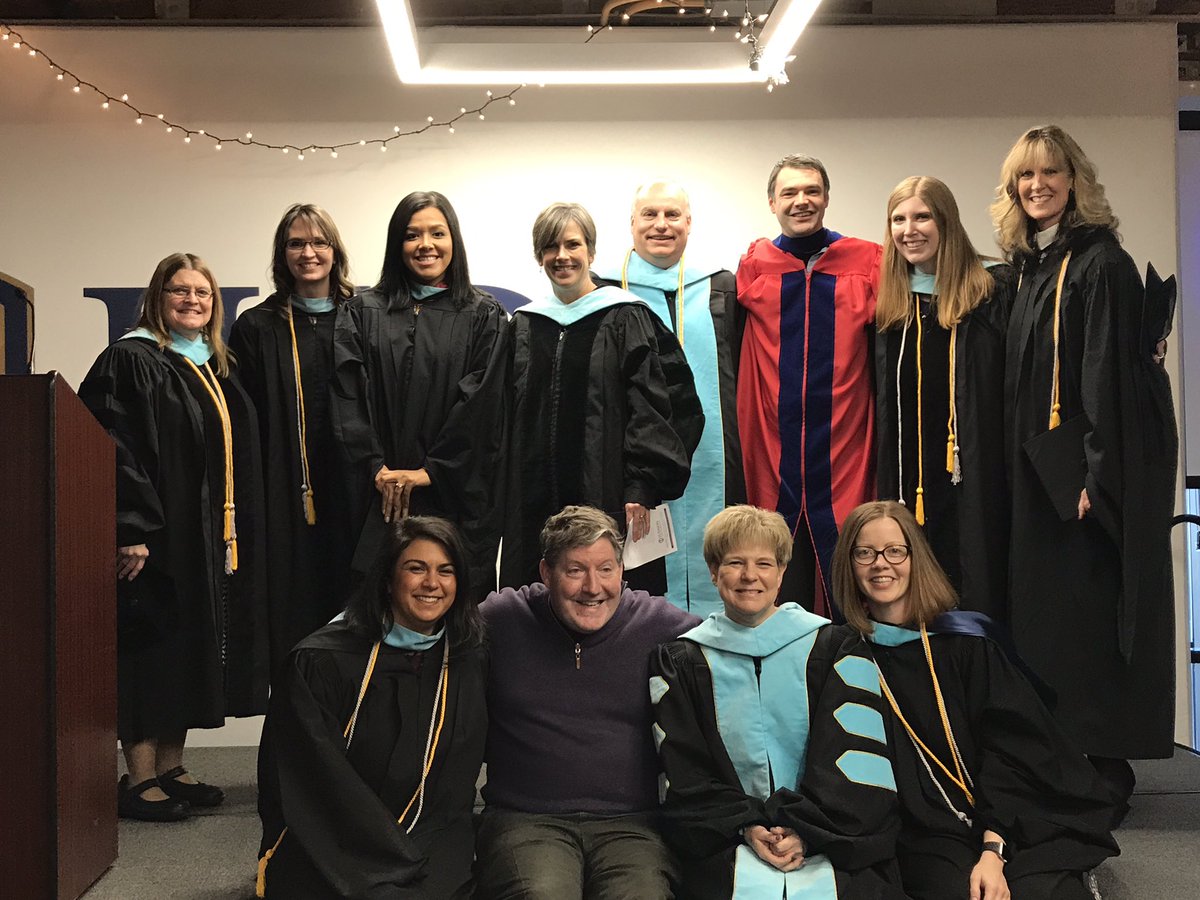 DrNzshamm's tweet photo. So blessed to call these talented, intelligent, &amp; passionate humans colleagues, mentors, &amp; most of all friends. #mlit10 #judsonawesome #JUgraduation2018 @JudsonULiteracy https://t.co/SCOcrFwAh6