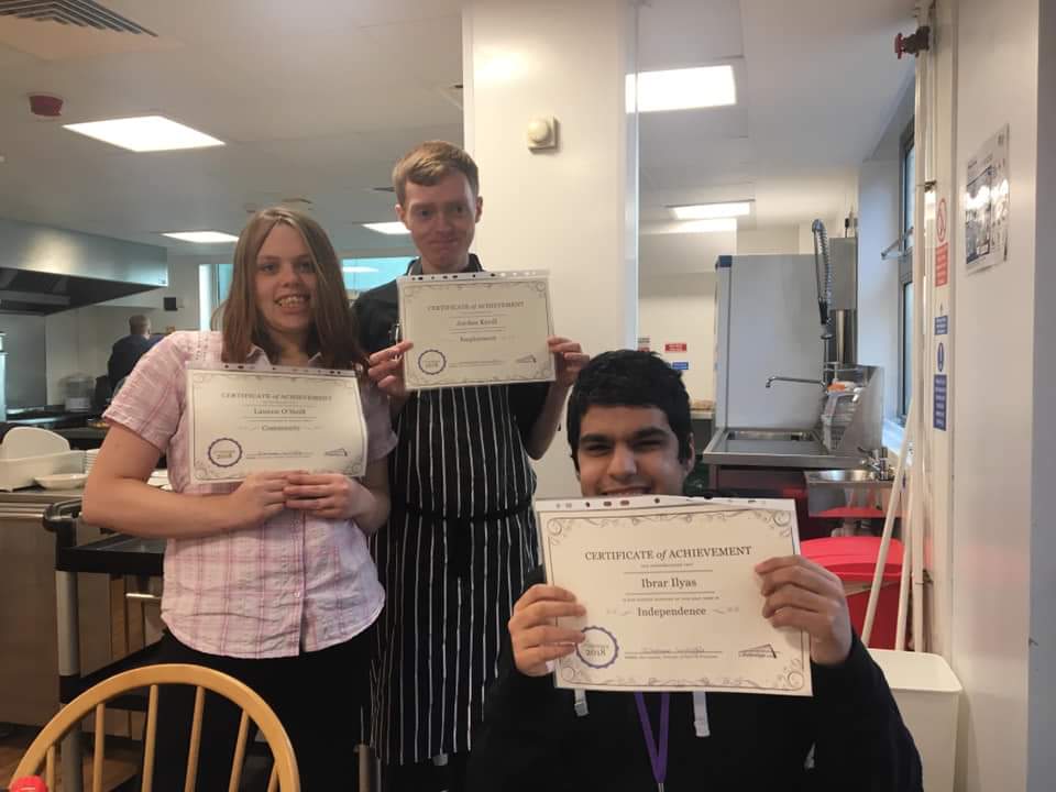 LifebridgeE's tweet image. Well done to our Half Term Achievers for Employment,  Independence and Community. You are amazing 😊