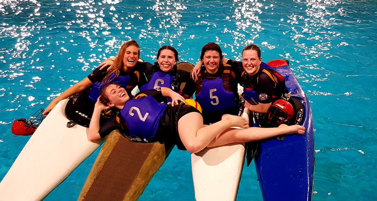 Congratulations to our ladies team in their second round of <a href="/CanoePoloBC/">British Canoe Polo</a> Div 2 Nationals! Great performance 💪🎉💪 #SotonGirlsCan