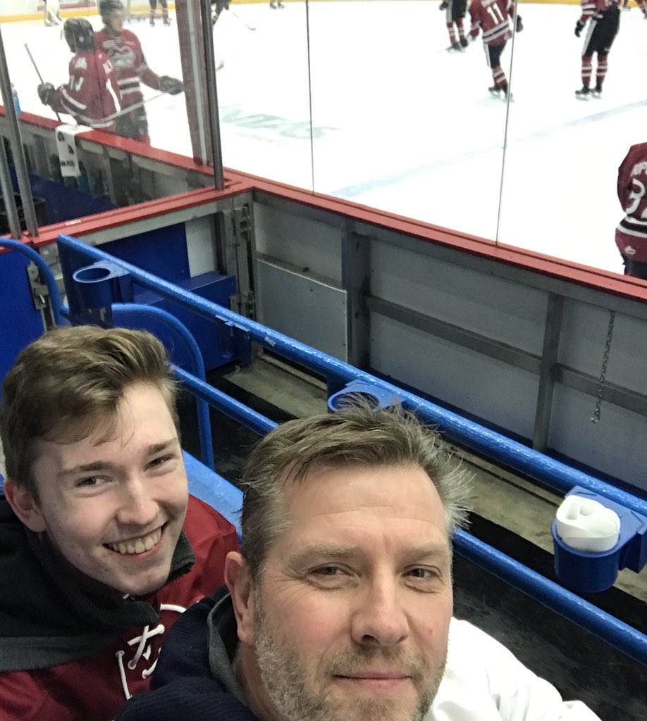 Front row for <a href="/Storm_City/">Guelph Storm</a> vs Sudbury... in Sudbury. This marks 13 out of town arenas done. 6 more to go. #StalkTheStorm