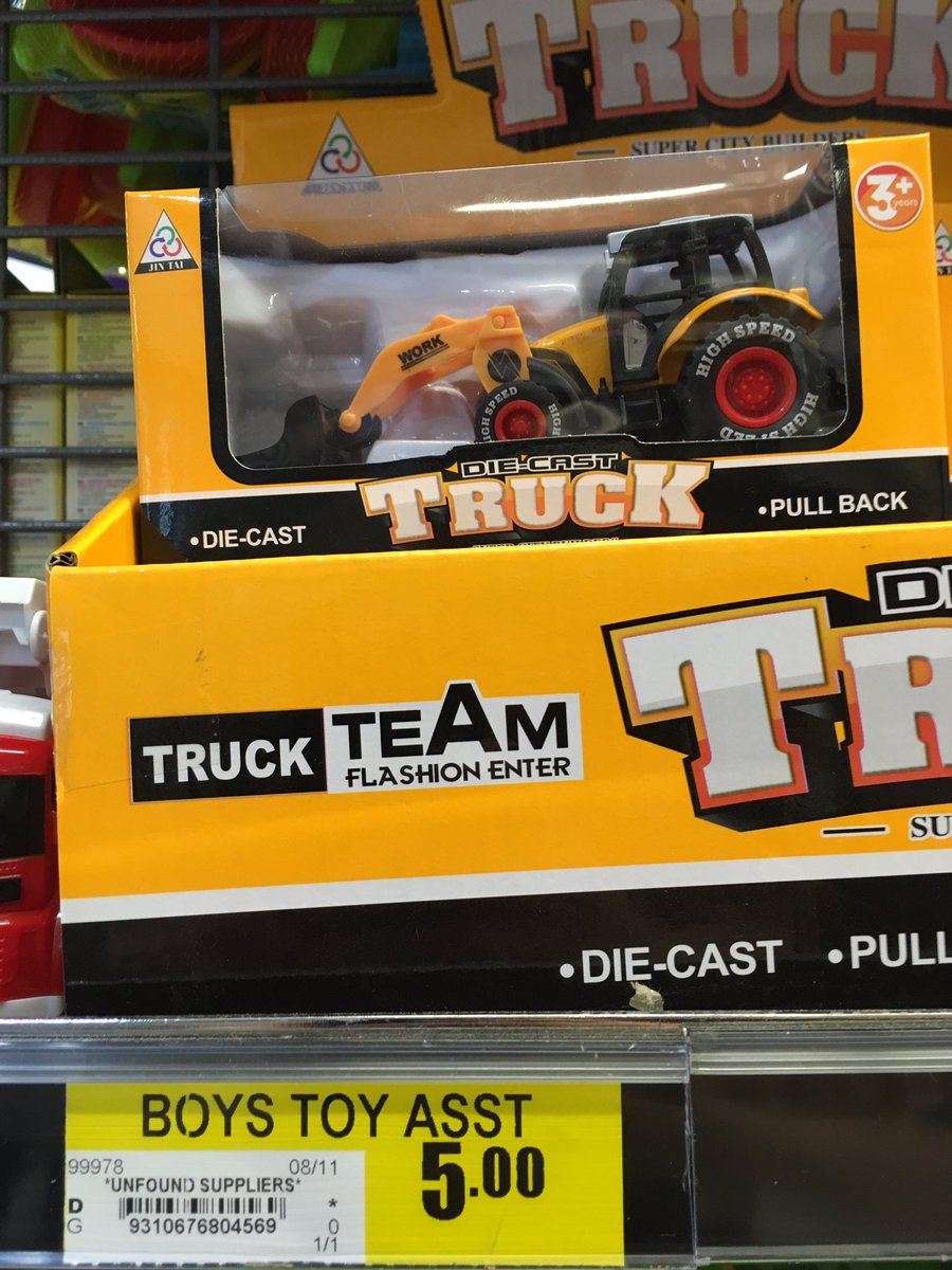 Play_Unlimited's tweet photo. On a trip to our local supermarket recently, my son pointed out the labels dividing ‘boys toys’ &amp; ‘girls toys’. After a 5 minute conversation with the store manager about how sexist this was, she agreed these labels should be replaced. 
They now read ‘assorted toys’. 👏🏼 https://t.co/vCNWMkk40G