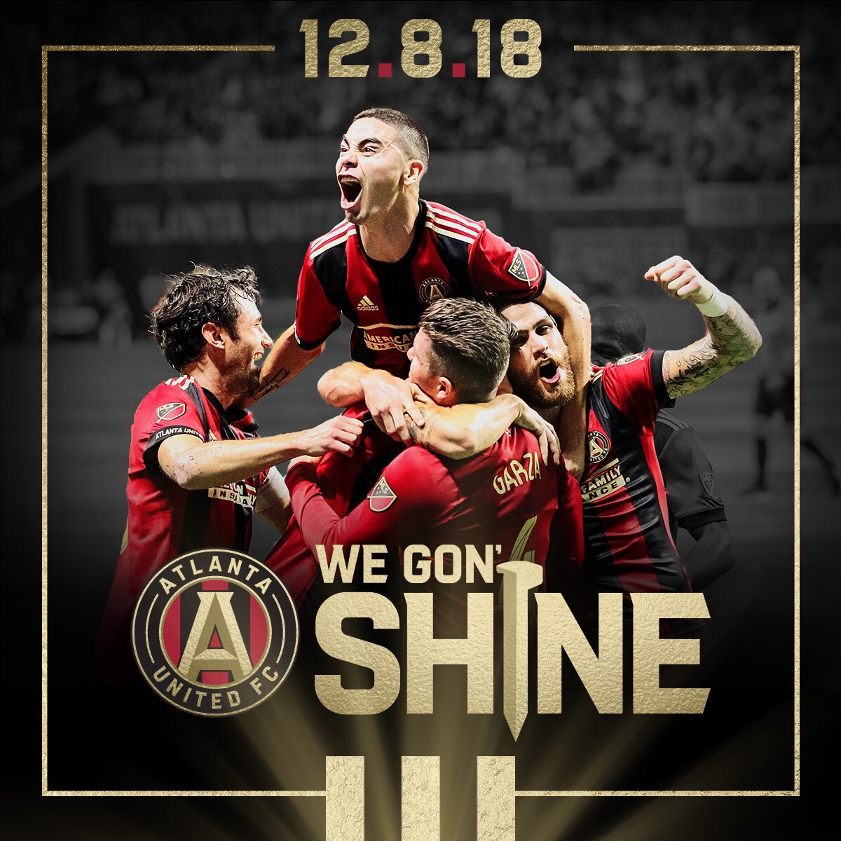 CityofAtlanta's tweet photo. Our city. Our team. Our time. #UniteAndConquer https://t.co/8NOKngVGDB