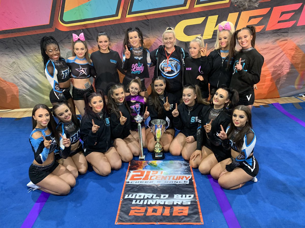 StrikeForceIE's tweet photo. Worlds Bid for Strike Force Lady Mafia, 1st Place and Best Choreography!! โ๏ธ๐ฎ๐ช๐โญ๏ธ๐ซ #strikeforcecheer https://t.co/fH1JDxUbwf