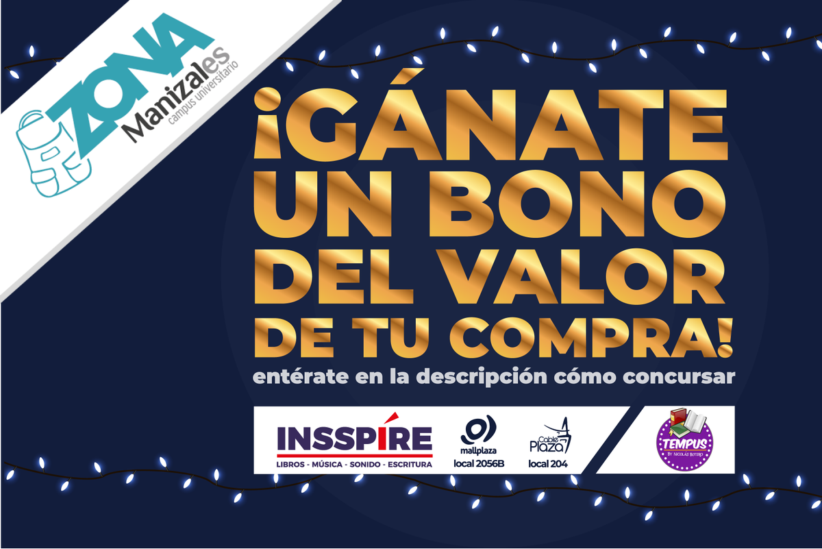 INSSPIRE_'s tweet photo. ¡Amigos Universitarios de Manizales, los esperamos para participar e insspirarse con nuestro concurso! 
Aún tienen hasta el 26 de Diciembre/2018 https://t.co/WW3QP3CYvo