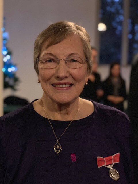 Lord_Lt_Cambs's tweet photo. British Empire Medal Investitures are very special occasions - today I awarded one to Lily Whymer BEM in #Stetchworth parish church where she had selflessly served her community for over 25 years. The church was packed with well wishers -amazing warmth for Lily. @Bishop_S_Conway https://t.co/9WyqXdLCPe