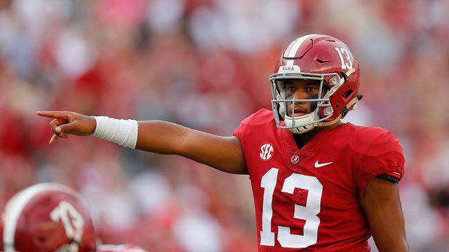 SECCollegeFoot1's tweet photo. Let's all wish #TuaTagovailoa the best tonight @ The Heisman Trophy Ceremony... The Heisman Trophy Ceremony is tonight @ 7pm Central/ 8pm Eastern on ESPN https://t.co/m4g9xupCmR