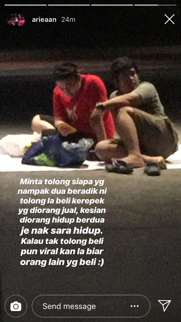 Brader dua orang ni jiran lama aku. Since mak ayah diorang sakit diorang berdua lah harapan family skrg ni. Semoga dimurahkan rezeki. Rt please‼️