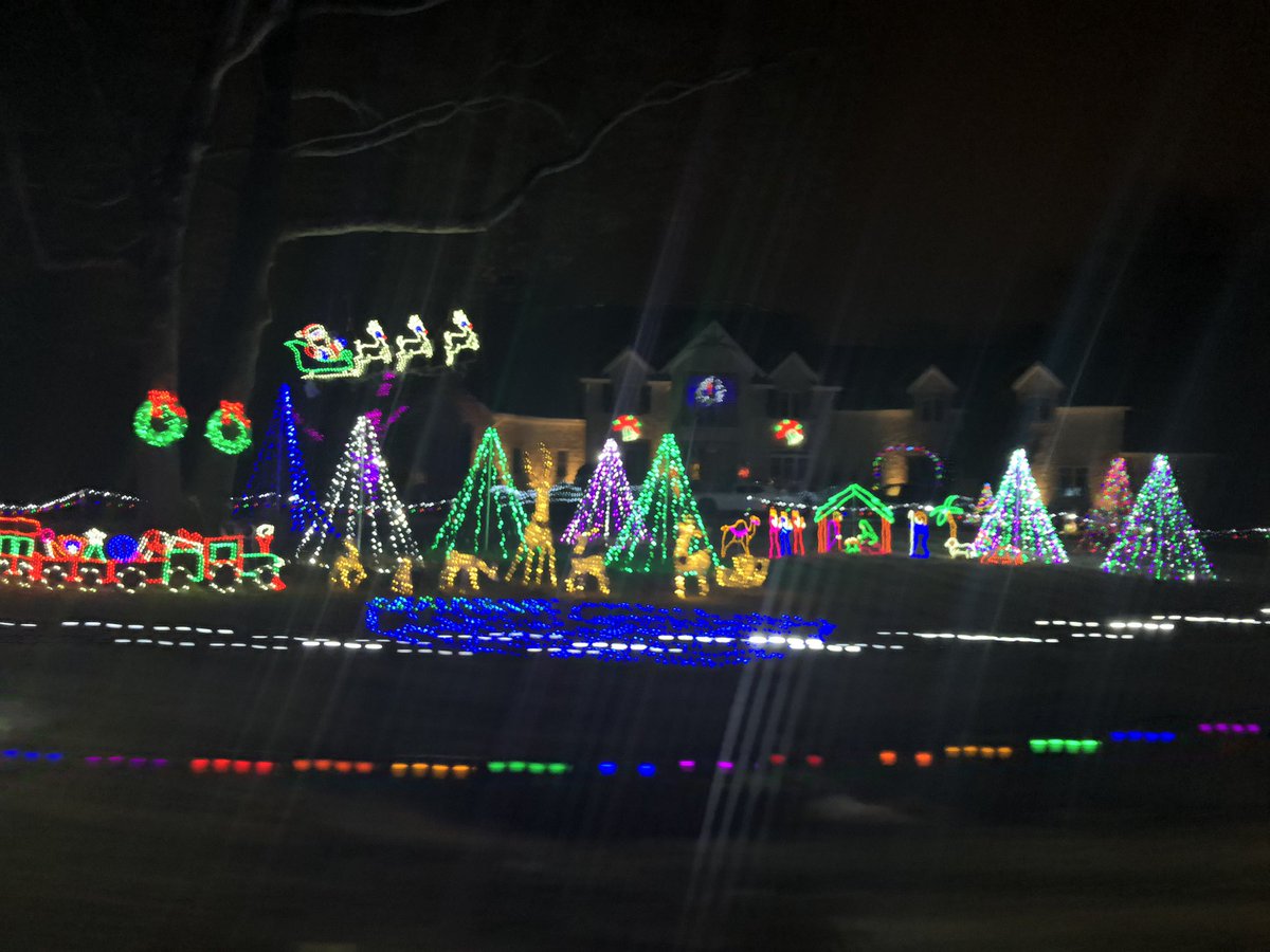 Definitely the most lit house in NoVA. This picture does not do it justice! #IHXLightsUpDecember #IHXStrong