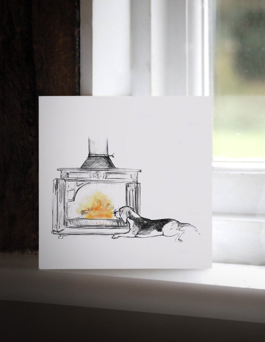 How about sending some nice beagle cards this Christmas? etsy.com/uk/listing/649…