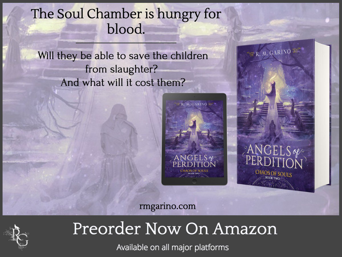 Angels of Perdition (Chaos of Souls Book 2)  R.M. Garino @RMGarino amazon.com/dp/B07L7CJ7WK #WolfPackAuthors