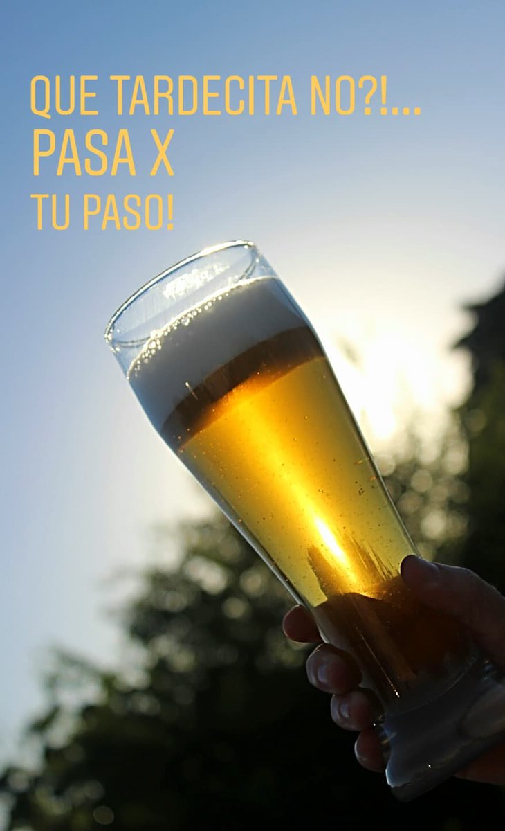 PasoMorales's tweet photo. Salud bello sábado!!!
#cervezaartesanal #PasoMorales #craft #beer #espirituhomebrewer #sabado https://t.co/hjjDLdouG7