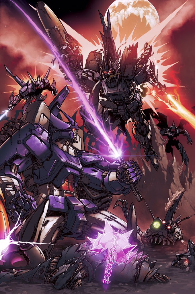 Even when the odds are against him, or his opponent is already dead, Galvatron will not back down…