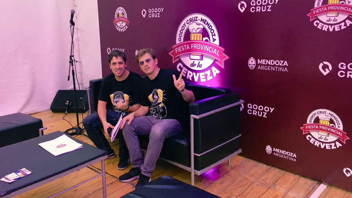 La #FiestaCervezaGC no es lo mismo, los #SonidosQueViajan de <a href="/sontripok/">sontrip.com.ar</a> no suenan igual, si no es con el gran <a href="/ernesramos/">Ernesto Ramos</a> 🤟🏻