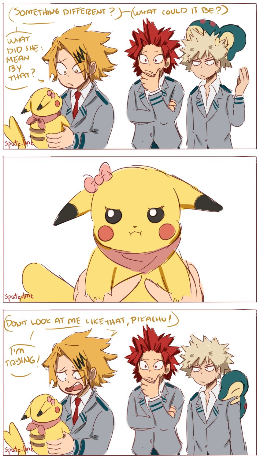 pic Denki Kaminari Fanart Cute Pikachu christian schnell