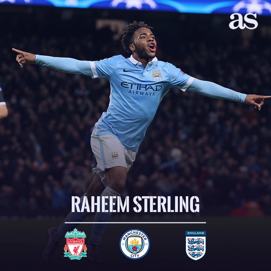 HAPPY BIRTHDAY El futbolista inglés del Raheem Sterling, cumple 24 años de edad.    