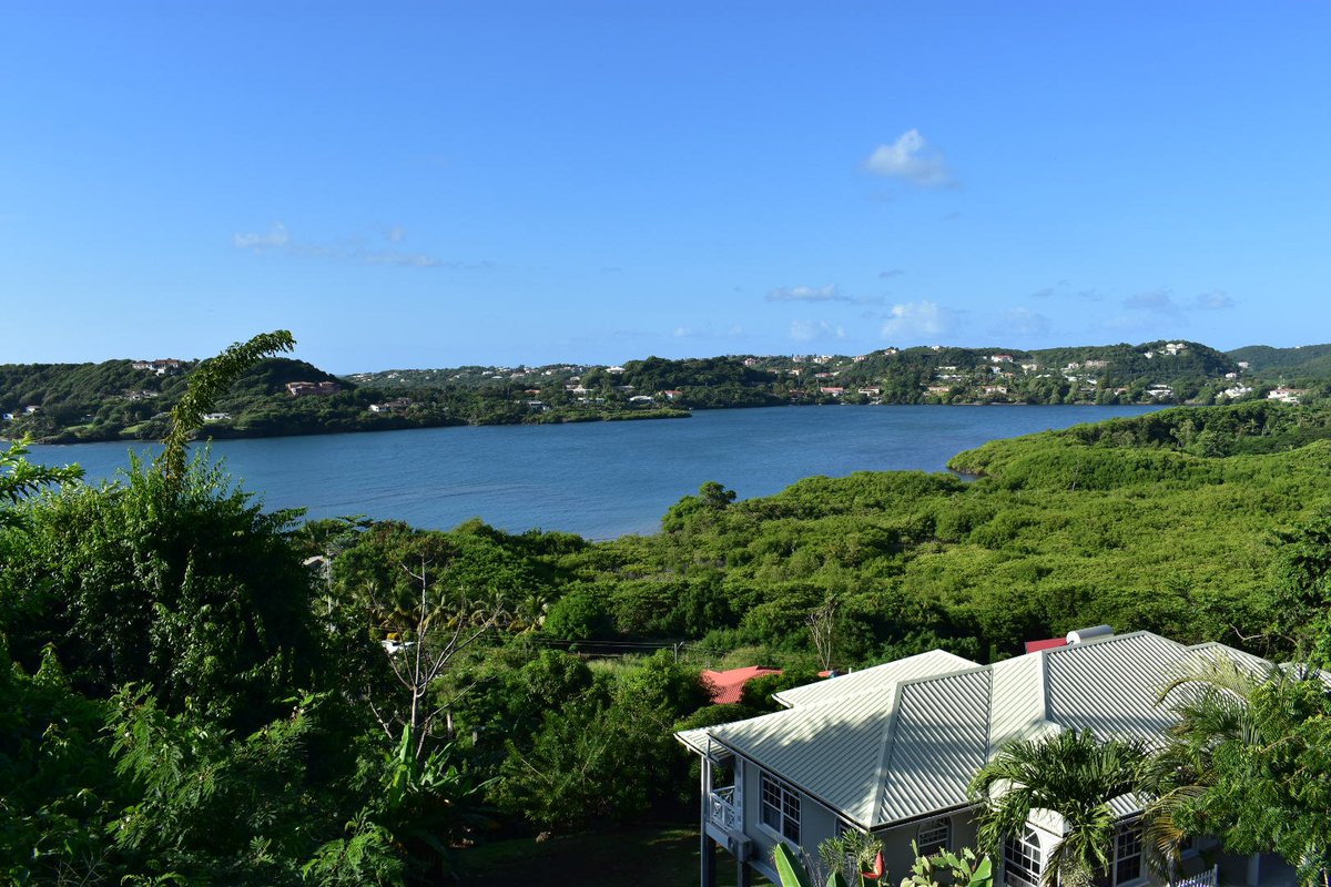 roamingspices's tweet photo. The view from our Airbnb in Westerhall, Grenada. Not a bad view to wake up to! #westerhall #Grenada https://t.co/5oqklsMmeM