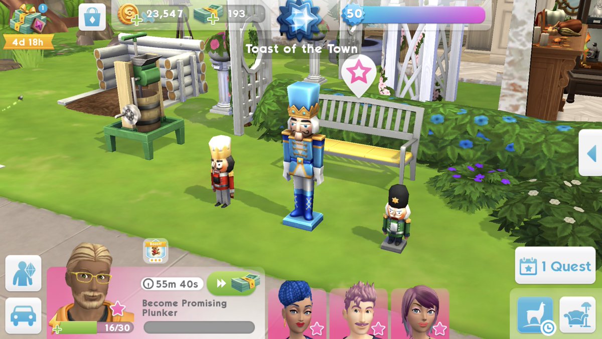 nightzel's tweet image. #WelcomingWinterfest #LimitedTimeEvent finished! Now let’s wait for the actual #Winterfest #TheSimsMobile