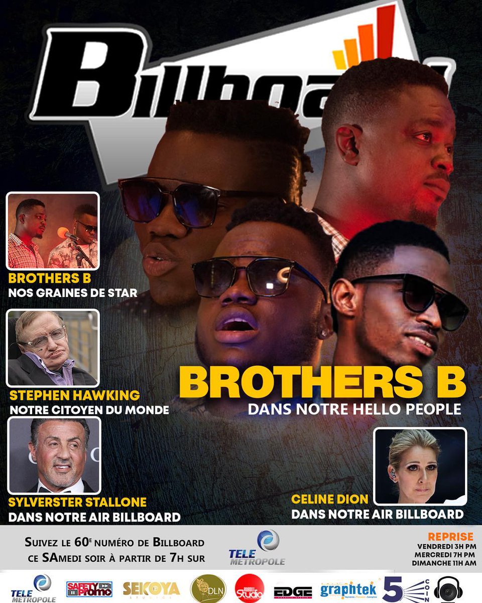 world_fndn's tweet photo. #TeleMetropole
#Ch52
#BrothersBmusic
#BrothersB https://t.co/6b09YfoSwF