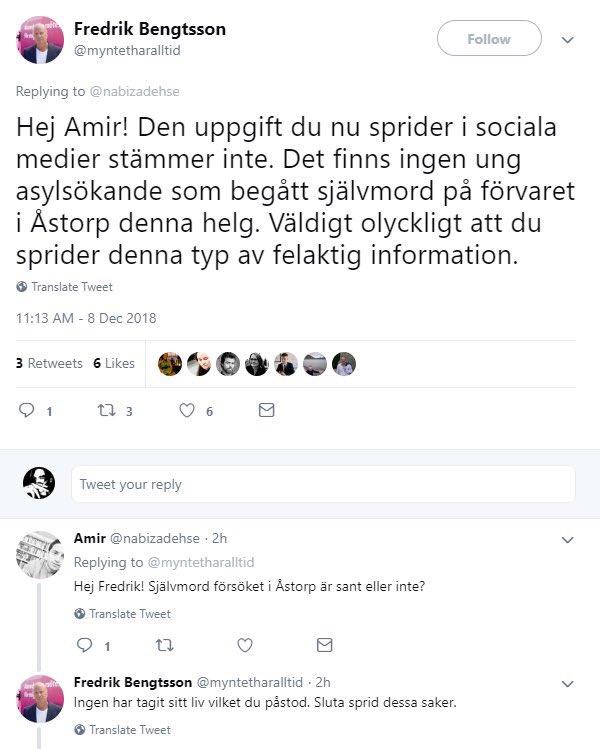 Fatemeh Khavari och åldersbedragaren Amir Nabizadeh sprider falska uppgifter och duperar Gudrun Schyman i en påverkansoperation för att stoppa utvisningar till Afghanistan.