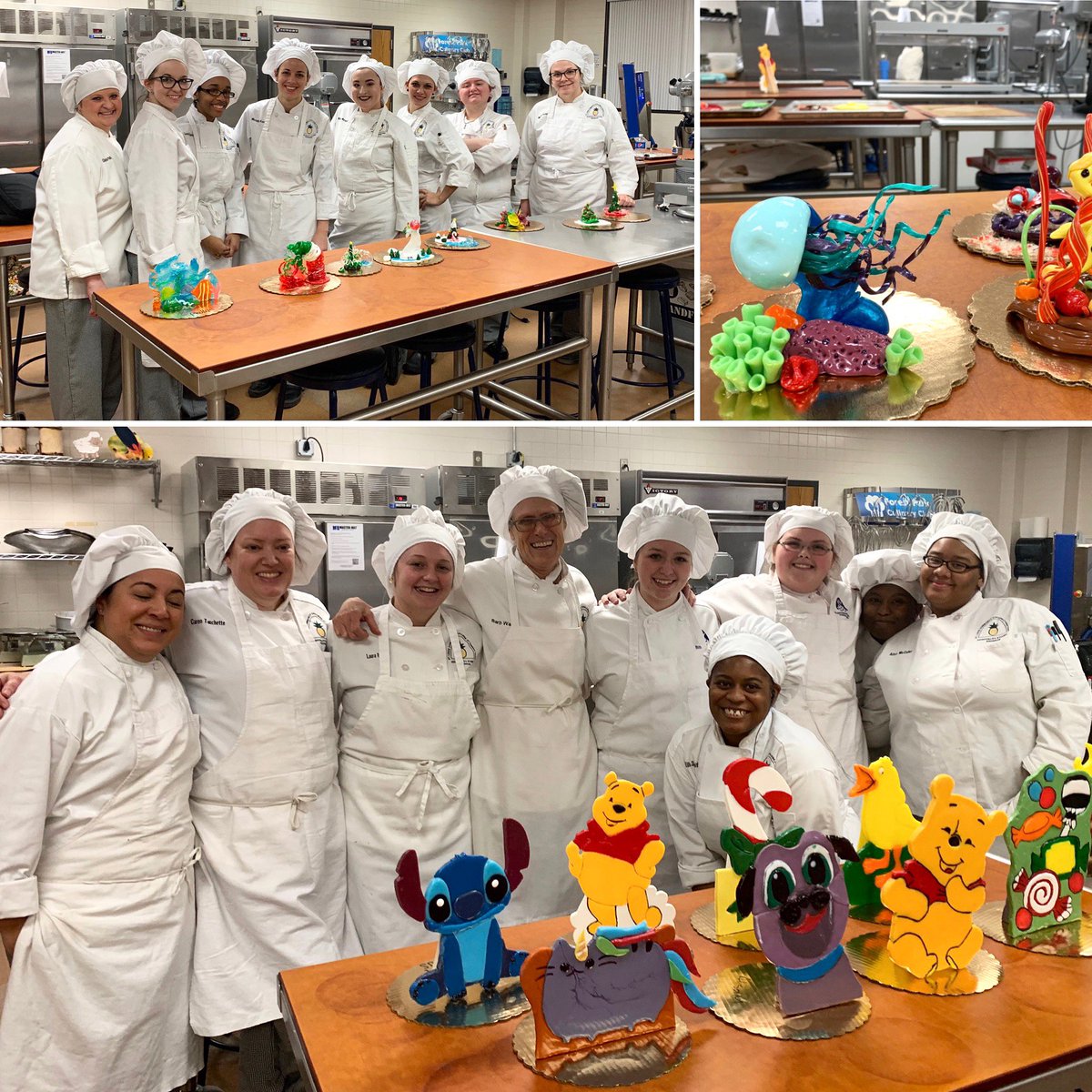 Wrapping it up with our students for Christmas break! 
Happy holidays everyone!
@stlccedu @stlpastry 
#ChefMartin #gastronomía  #culinary #culinaryarts #sugar #culinarytalents #culinarystudent #culinaryschool