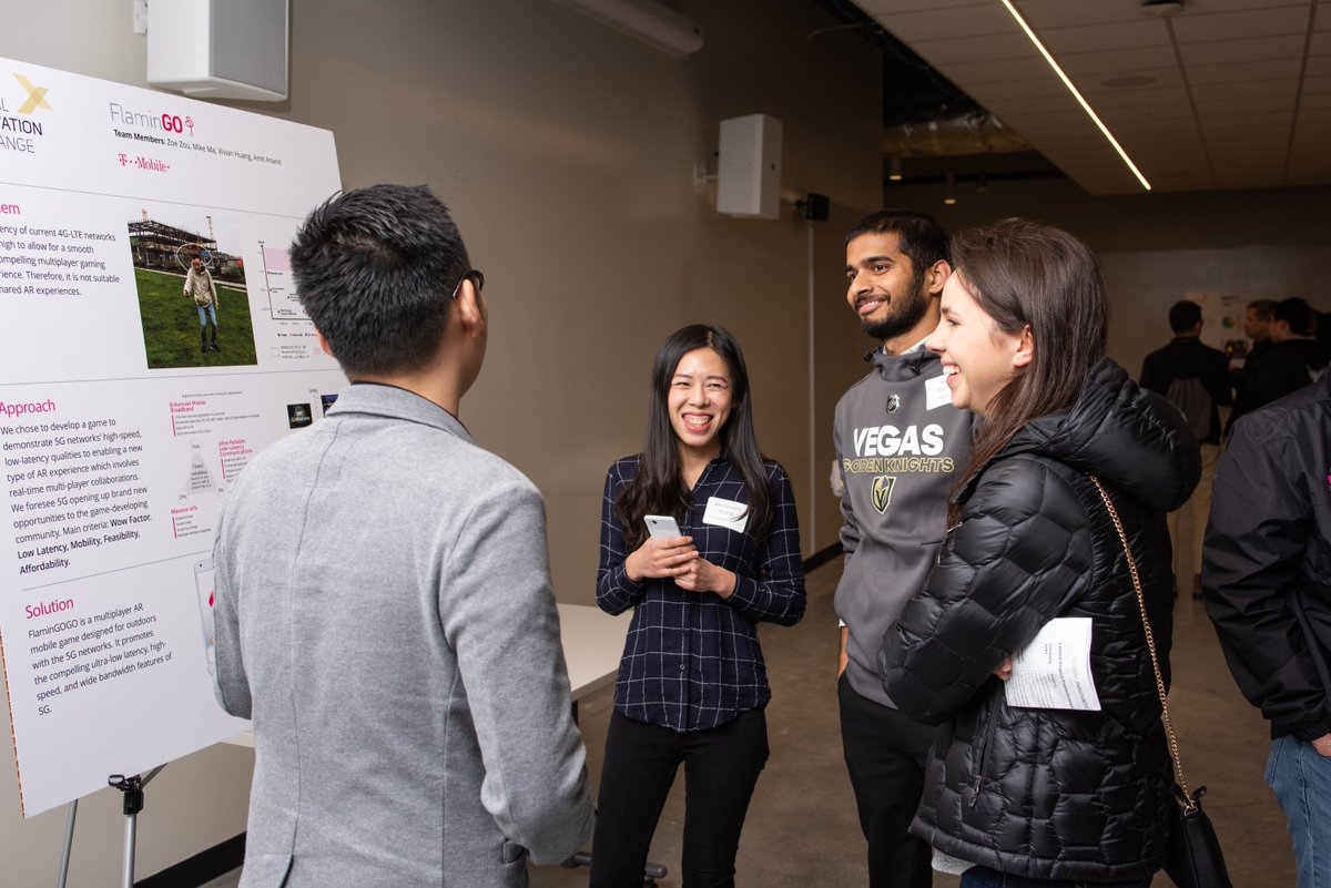 GIX_edu's tweet photo. Wonderful to celebrate with our GIX graduating class last night as they presented their final launch projects! Looking forward to the big day tomorrow, which also happens to be the first ever GIX graduation. #1daytogo #GIXGraduation https://t.co/lnEHKD6s5s