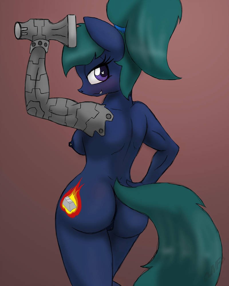 A break from Eris to show an OC of mine. Her name's Blast Furnace.))