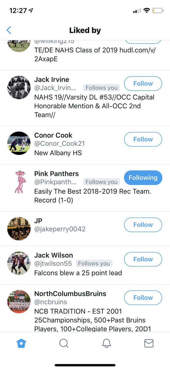SMEballas's tweet photo. the only likes @Pinkpanthersrec get are from their own players😭😭 https://t.co/Ni9WkU4p5S