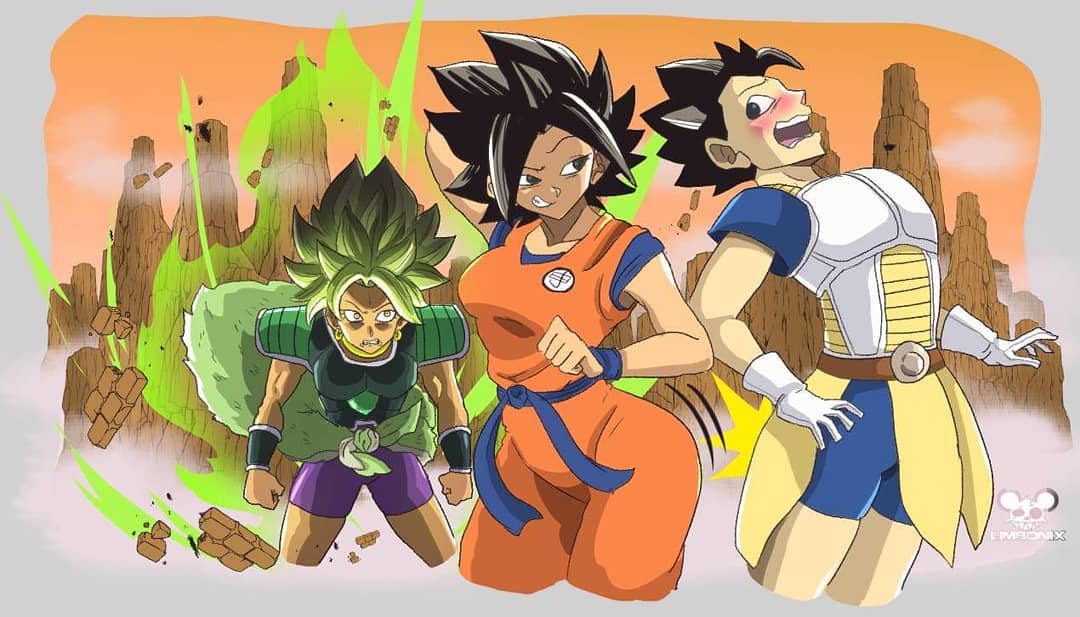 Re: How likely to have an episode where Goku, Broly and Vegeta are together...