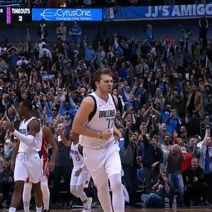 Luka's stepback is just filthy 🔥
