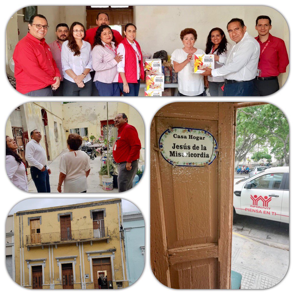 MBonillaa's tweet photo. Visita a la Casa Hogar Jesús de la Misericordia por personal Infonavit realizando labor de Responsabilidad Social https://t.co/XZKaLflp0j