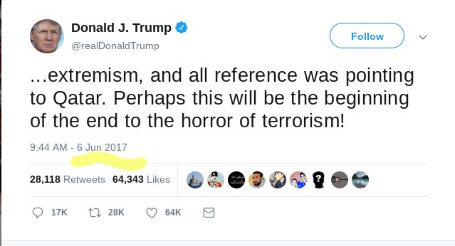 These tweets sent the pentagon and Rex Tillerson scrambling to figure out what the hell trump was doing.