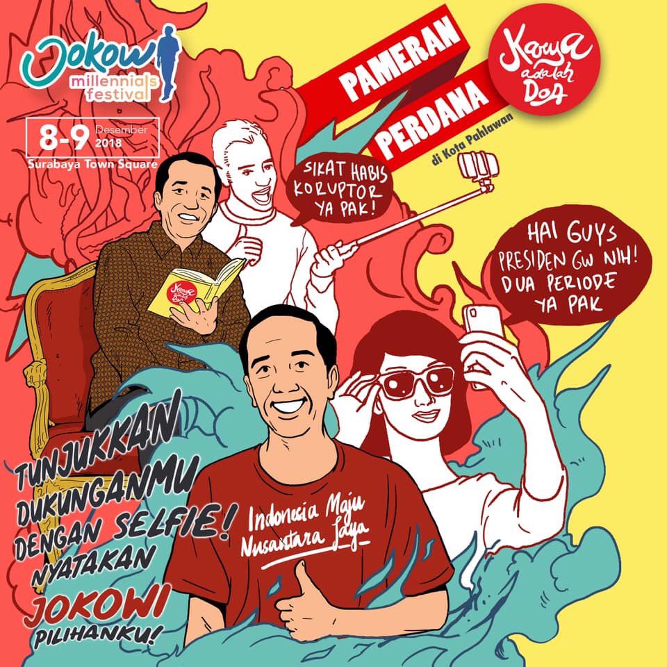 yogaadh's tweet photo. Tetap Semangat! Kita bikin rame!
#KADOdiSurabaya #KaryaAdalahDoa #MeFestID https://t.co/vXkqYA1ROu