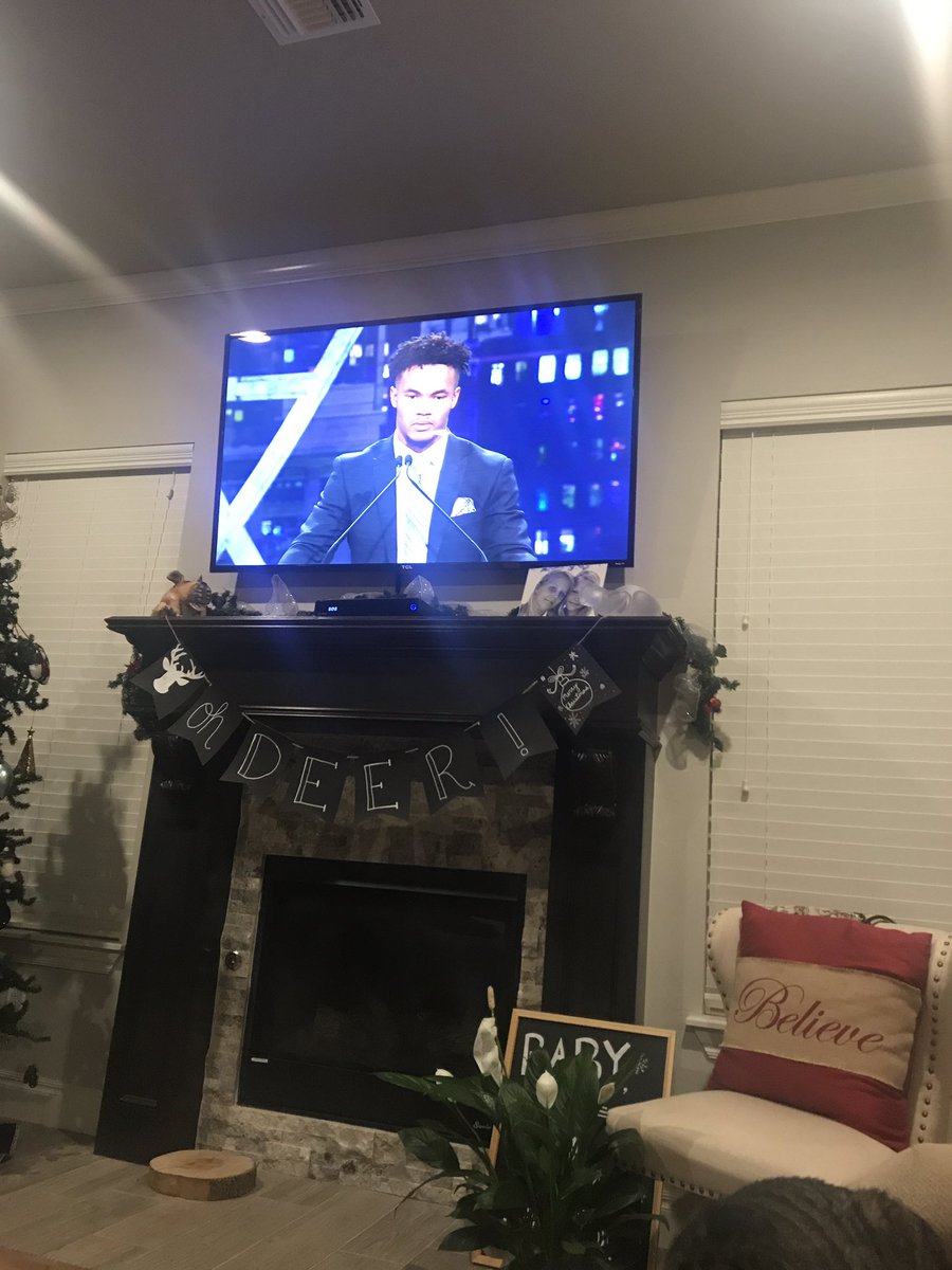 Yay and congrats to <a href="/TheKylerMurray/">Marc the Shark</a> for winning the Heisman